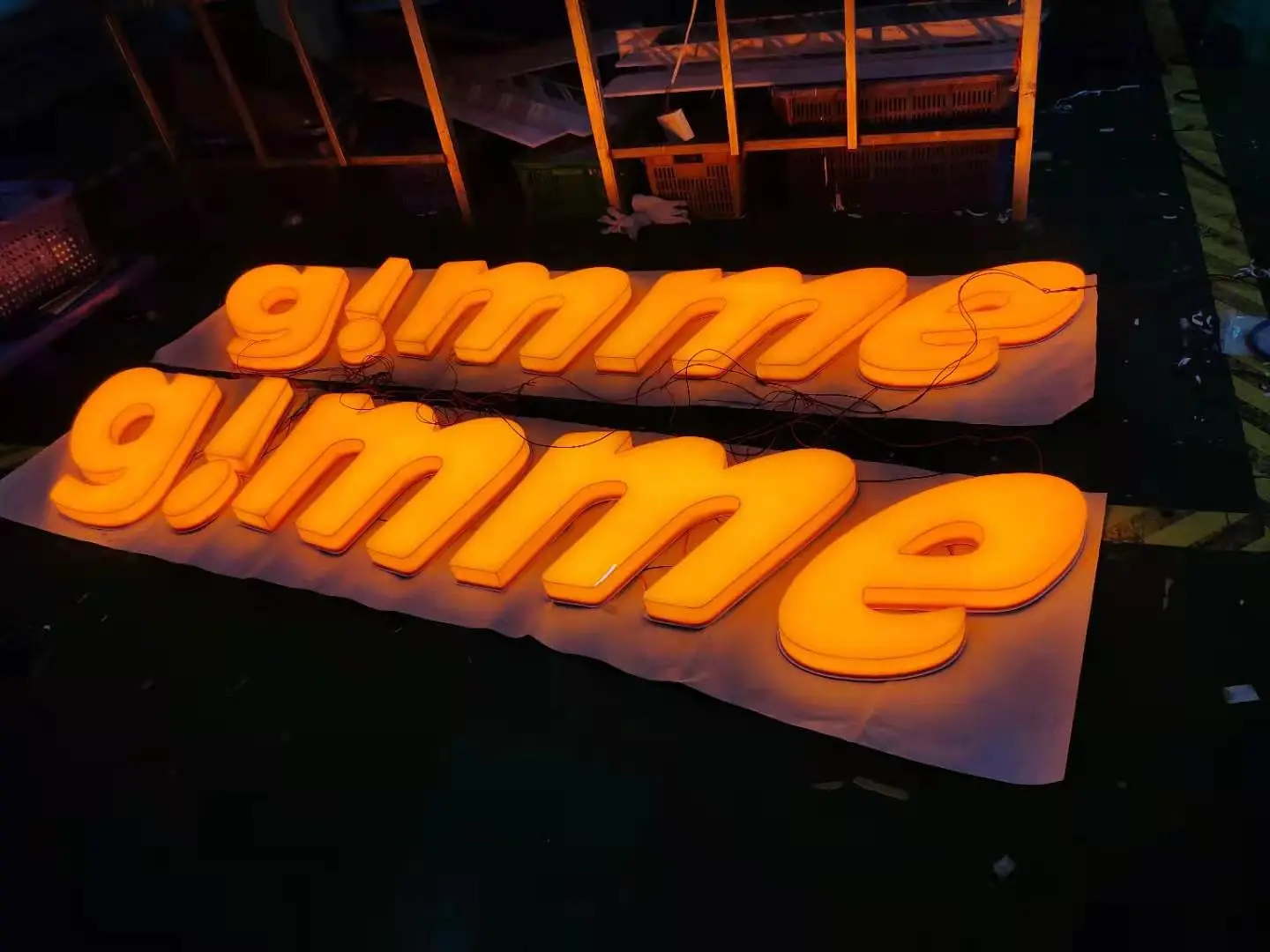 Xzr Customized Led Channel Letters Outdoor Store Signage 3d Acrylic Logo Letter Sign