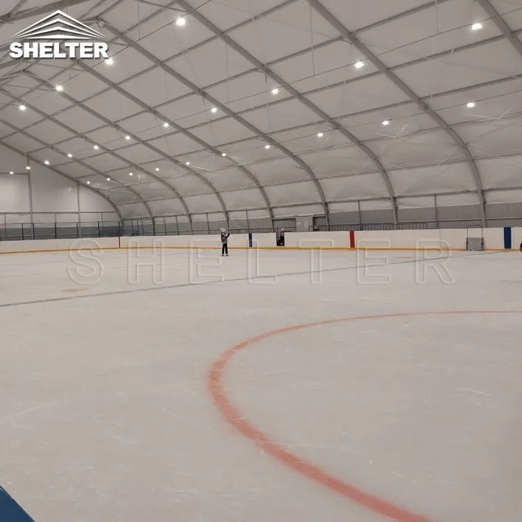 TFS 33 X 62m Carpa Para Pista De Hielo Ice Skating Rink Indoor Aluminium Sports Tent