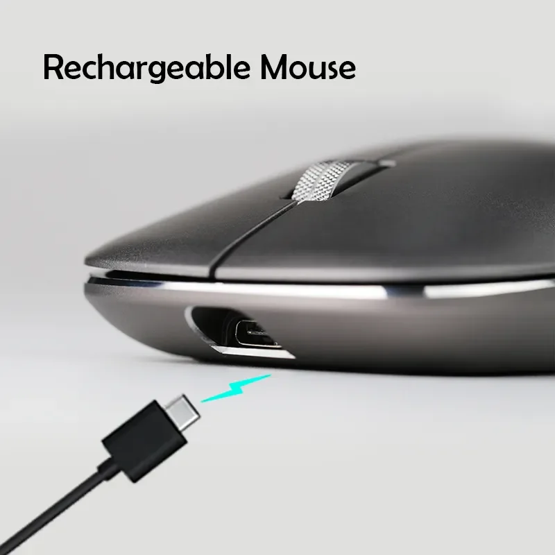 COUSO Wholesale 2.4ghz Bluetooth Custom Ergonomic Mouse Portable Ultra Thin Ergonomic Maus Rechargeable Wireless Bluetooth Mouse