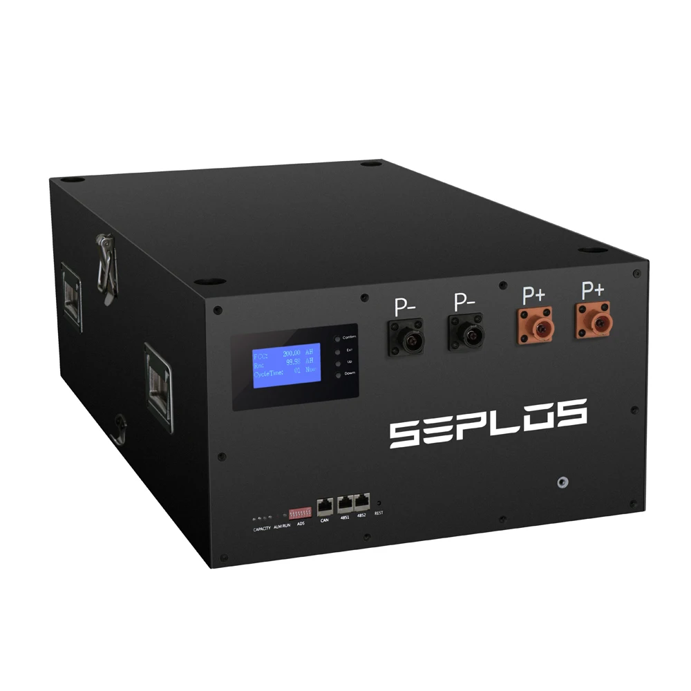 Seplos Mason 48 В 280ah DIY LiFePO4 комплекты аккумуляторов встроенные в 16S 200A BMS с инверторами для RS485 и может