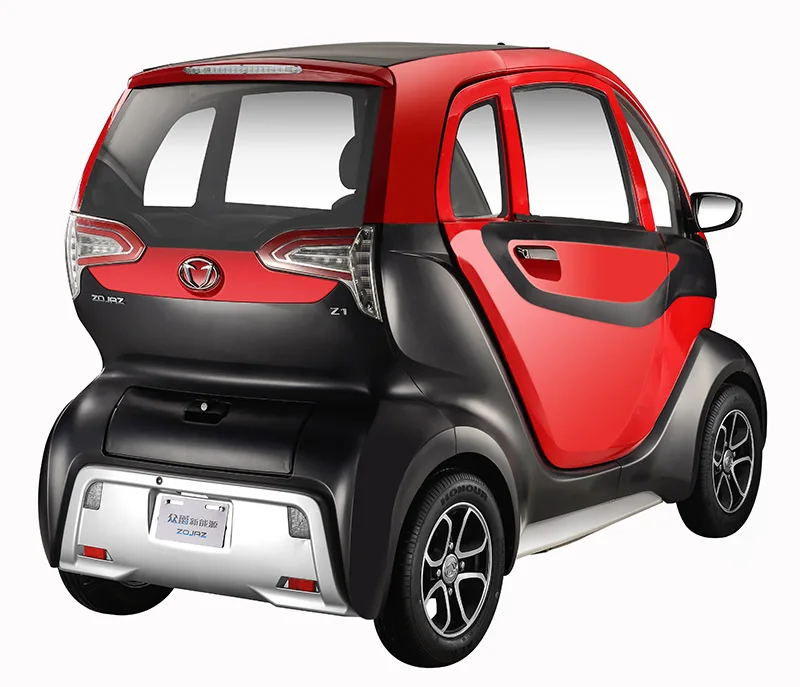 EEC CE Certificate 4 Wheels Long Range 48V Electric Motor Car High Speed