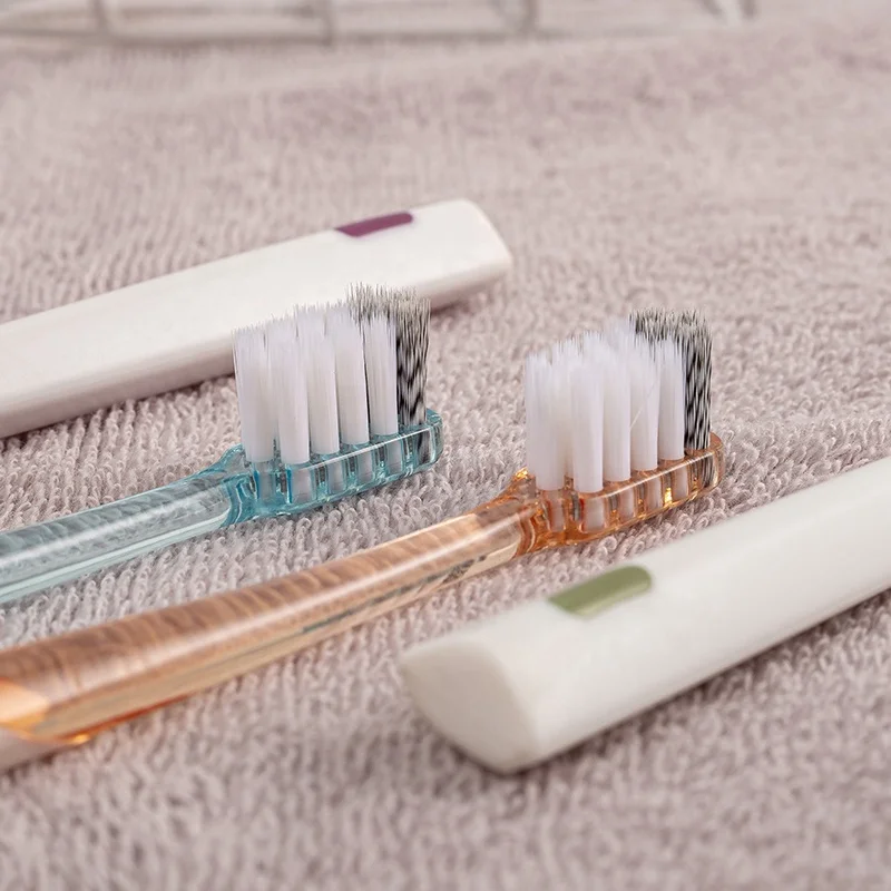 Hot selling New Packing Eco-friendly PETG Material Adults Toothbrush