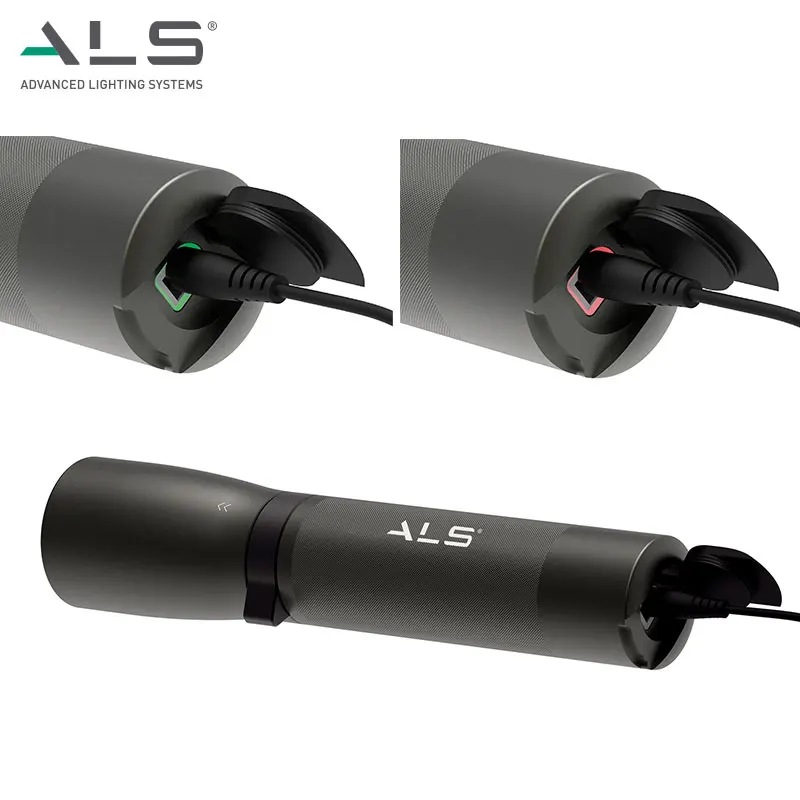 1000 lumens rechargeable LED water proof flashlight