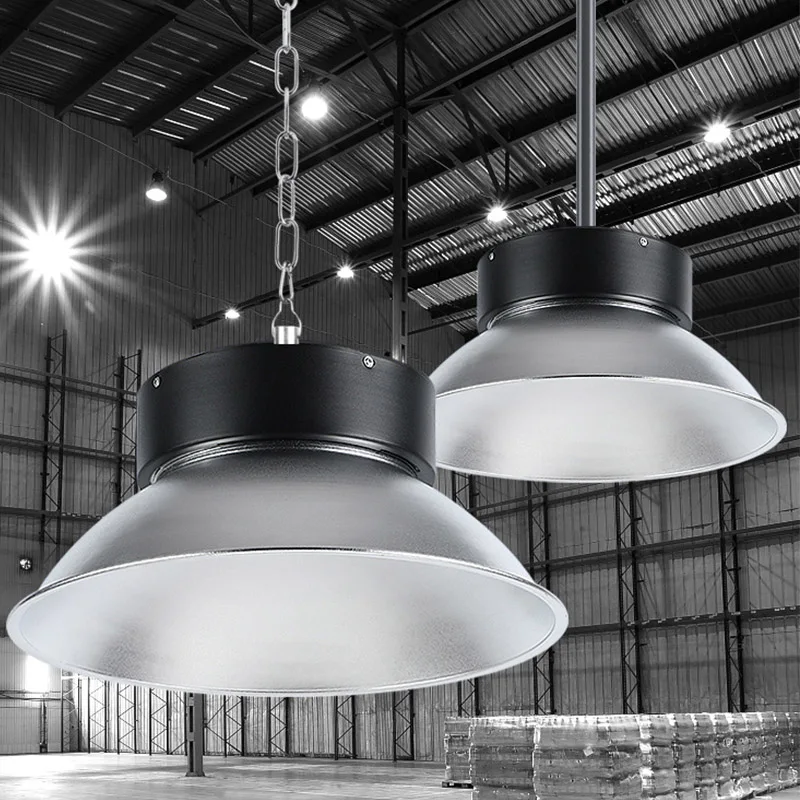Factory Ufo Led High Bay Light 100w 150w 200w 250w 300w Warehouse Canopy Lights High Bay Industrial Light Fixtures