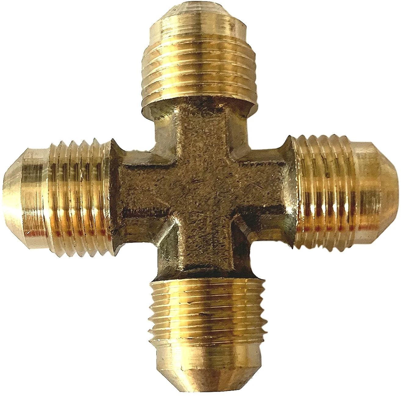 Good Quality Specialized Brass Flare Copper fitting cross accessories