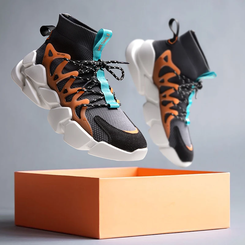 Custom Made Cushioning Basketball Shoes for Men Quality Leather Basketball Sneakers Men Breathable Outdoor Sport Shoes