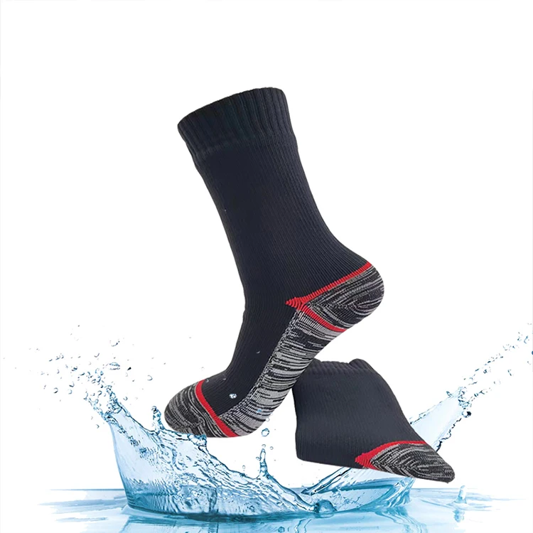 Waterproof Socks Breathable Outdoor Waterproof Hiking Wading Camping Winter Skiing Sock Riding Snow Warm Waterproof Socks