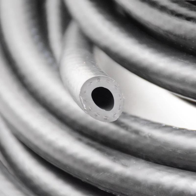 NBR Material Rubber Petrol Flexible Fuel Oil Hose 300 psi for Indusry Use Black Ethanol Resistant Boat Marine Fuel