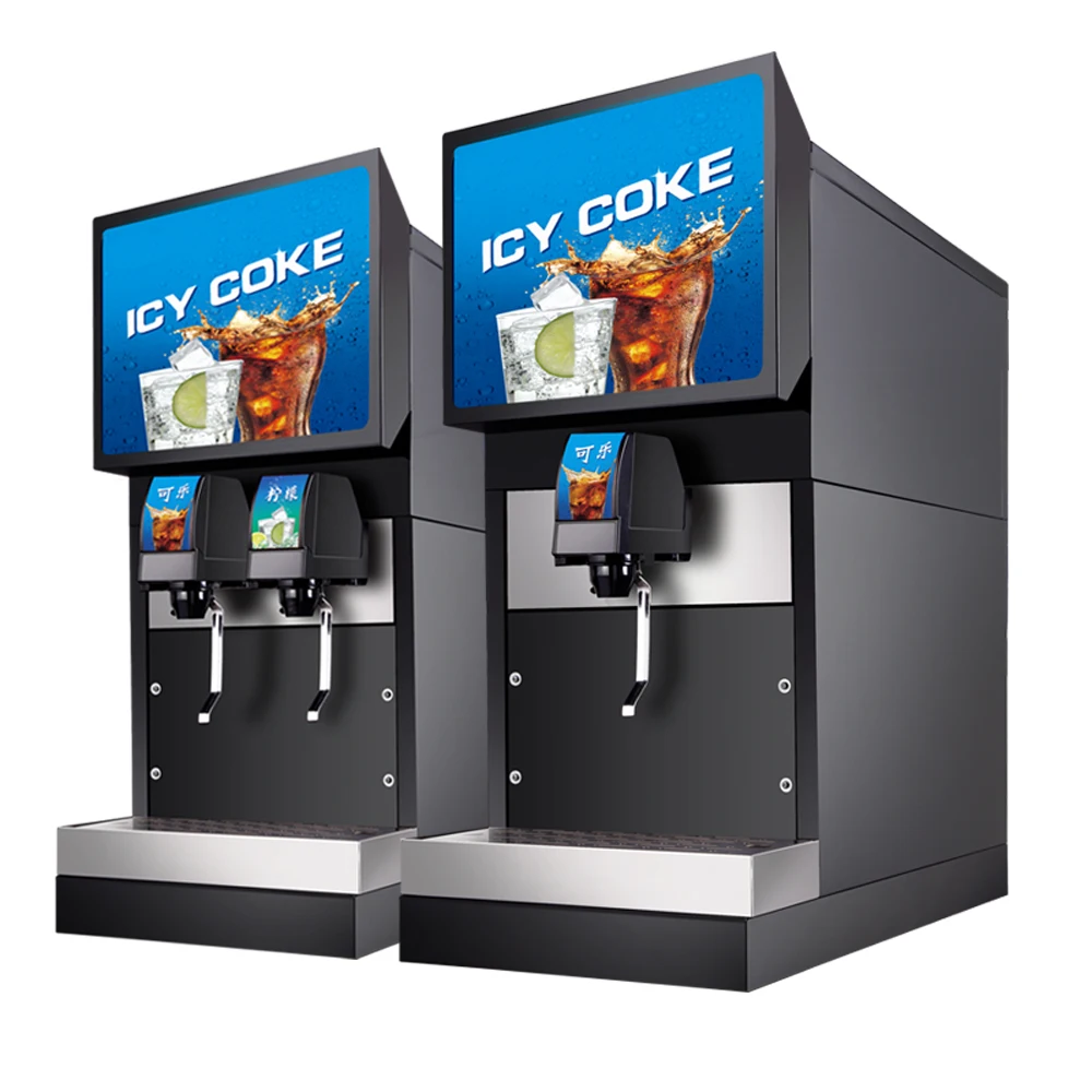 New Design 4 Valve Beverage Vending Machine With Qr Code Function Cola Beverage Machine