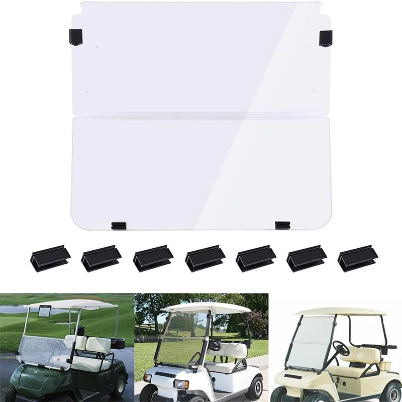 Оптовая продажа, лобовое стекло для автомобиля ezgo txt club, прозрачное и тонированное цветное стекло для гольфа ezgo