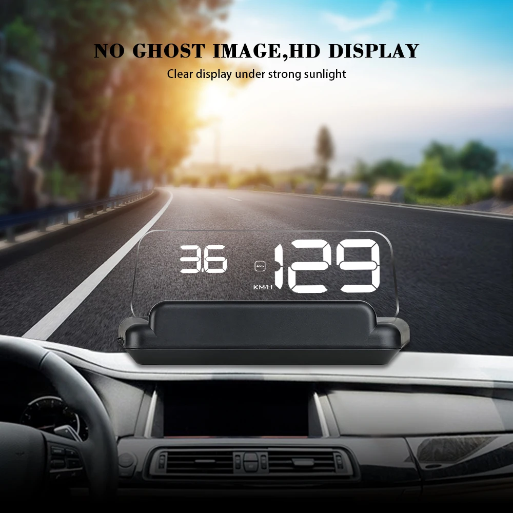  Новое поступление 2021 автомобильный проекционный дисплей HUD с OBD II и