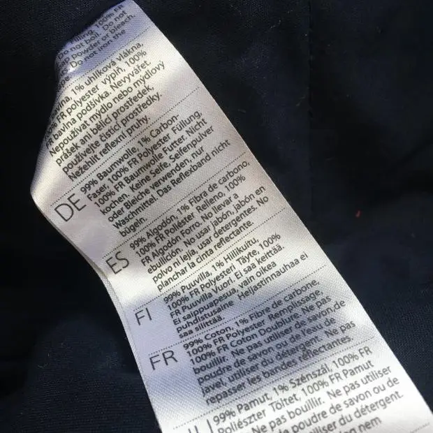 FR Flame Retardant Anti-Static Winter long sleeve Coverall