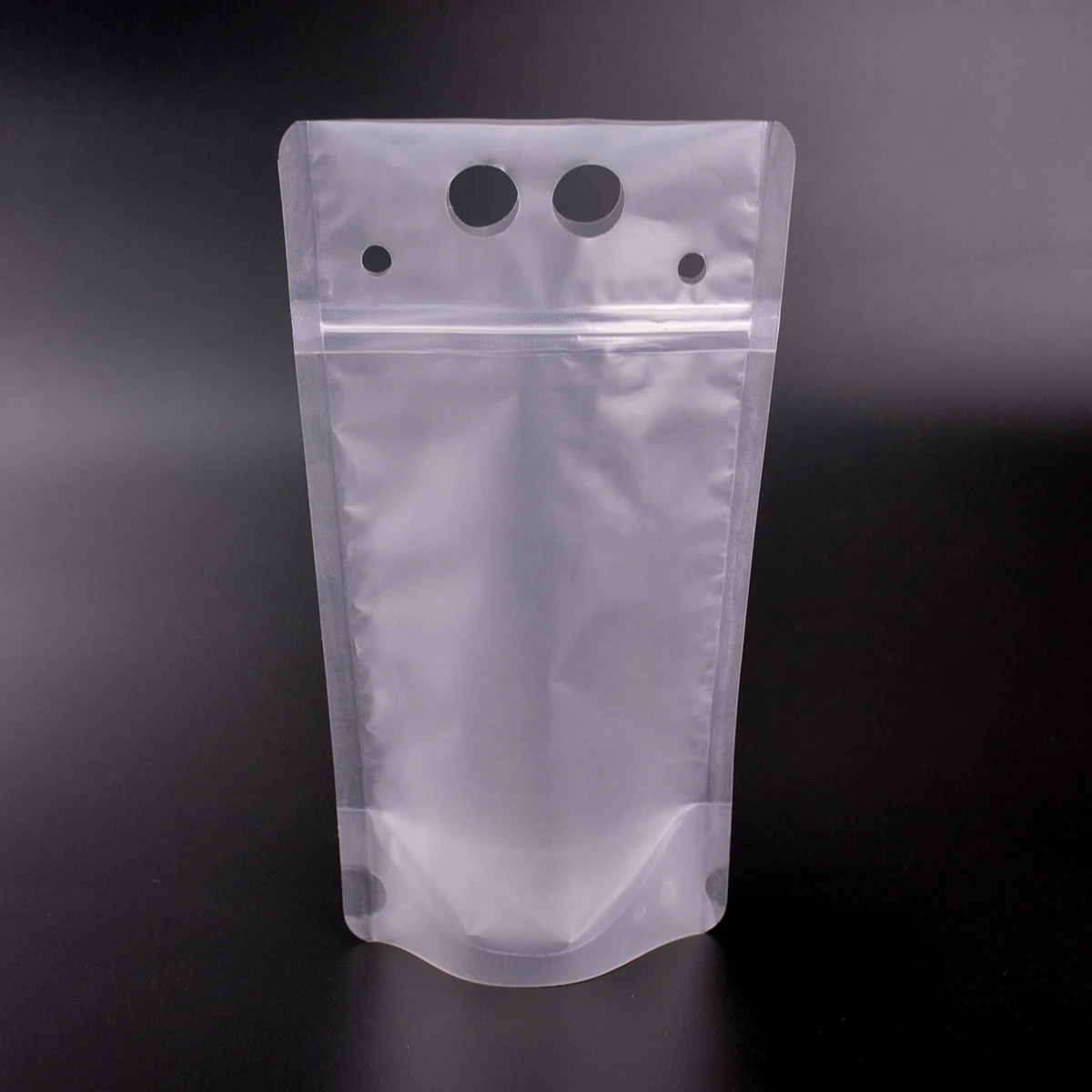 Resealable Plastic Packaging Storage Bag Clear Ziplock Bags for Food Packaging Stand Up Pouch for Dried Food