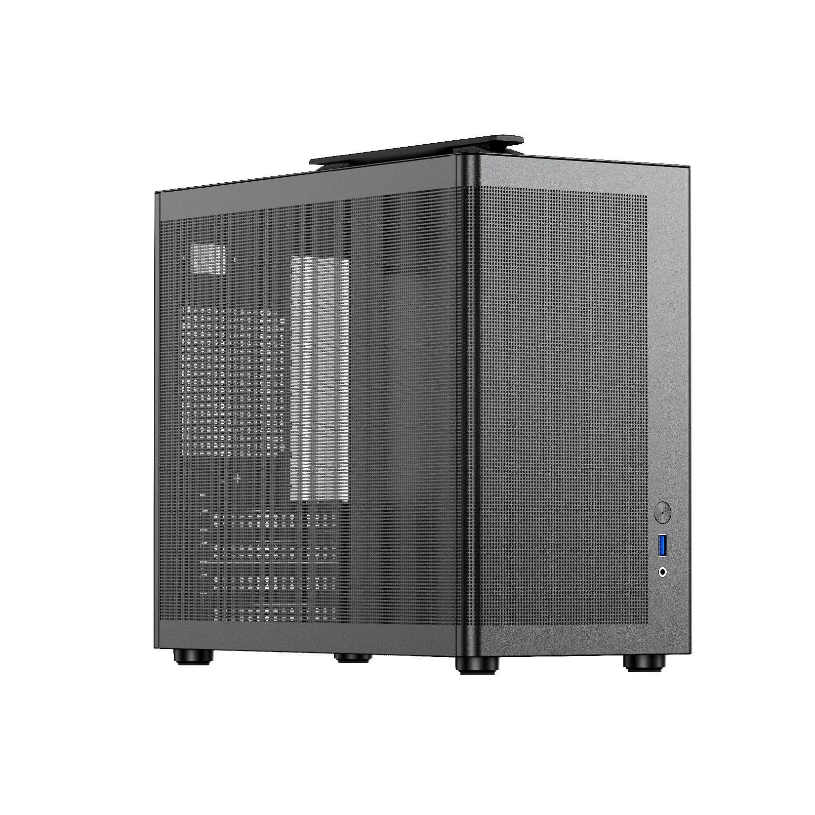 2024 New Design Desktop Micro Atx Gaming Computer Carrying Case With Usb 3.0 And Hd Audio Portable Game Case For Office