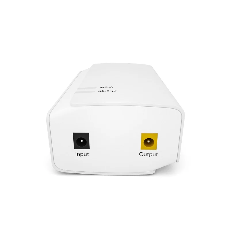 Миниатюрная литиевая батарея постоянного тока UPS 13200 мАч автоматически распознает нагрузку 12 В 5 А 24 3 ИБП для маршрутизатора