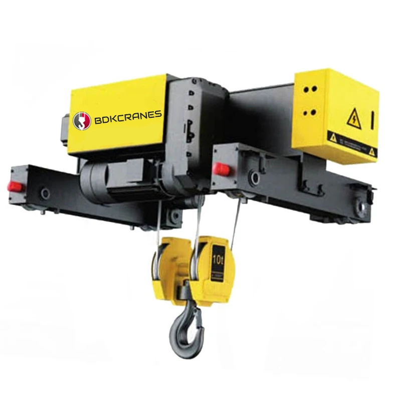 European Style Heavy Duty Single Girder Crane Wire Rope Electric Hoist