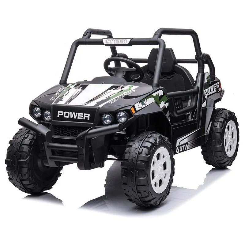 2021 розовый последняя версия Электрический 12 вольт UTV-MX 4WD резиновыми колесами кожаное сиденье для молодежи с бугыс дороги & UTV детей