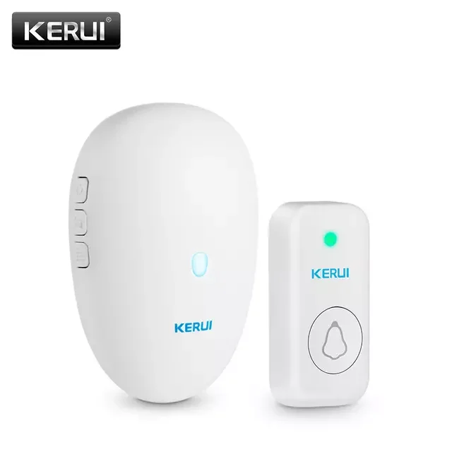 M521 + F15 Быстрая доставка Водонепроницаемая сенсорная кнопка KERUI с 32 песнями беспроводной дверной Звонок