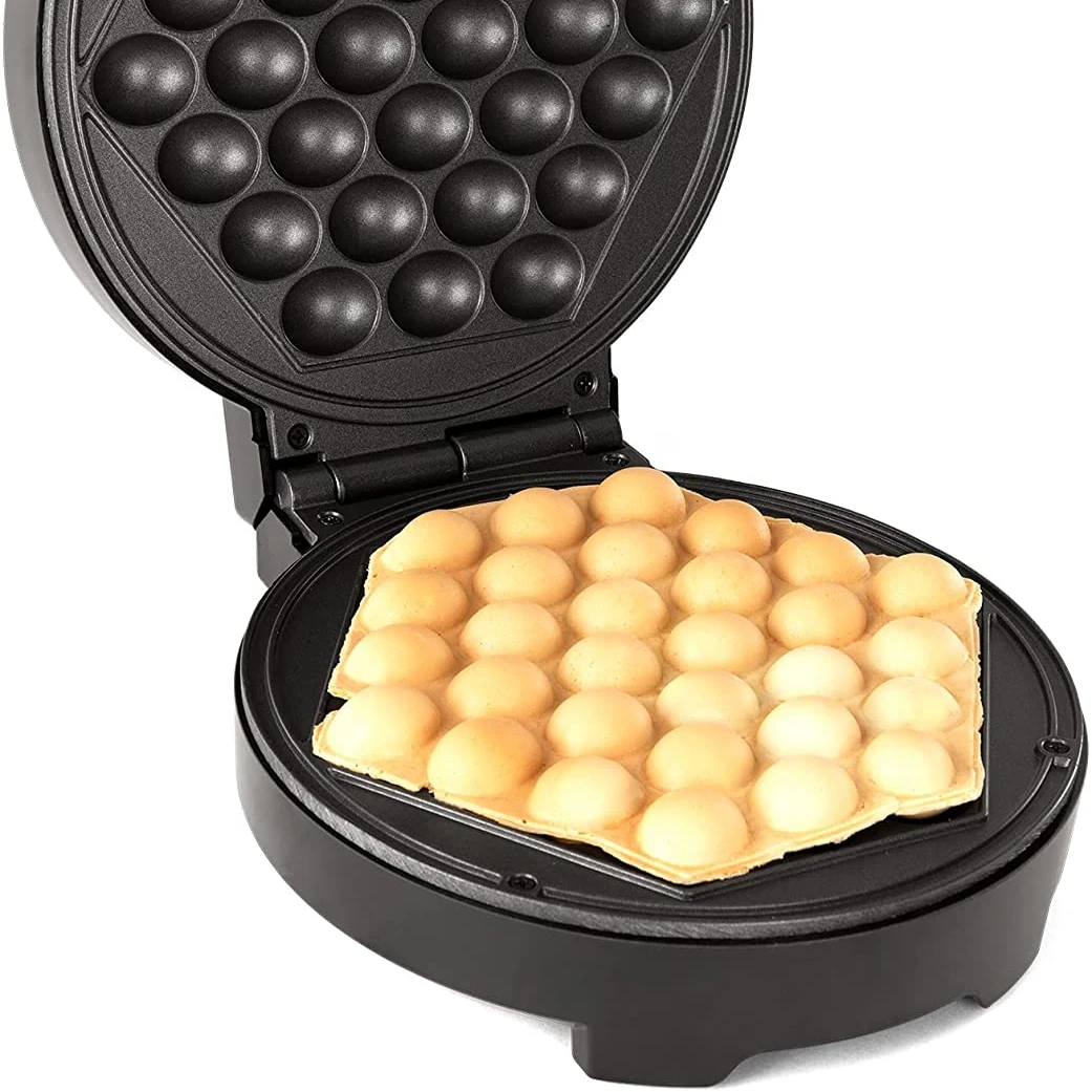 Вафельница Maibo электрическая, 1000 Вт, контроль температуры, не прилипает, без масла