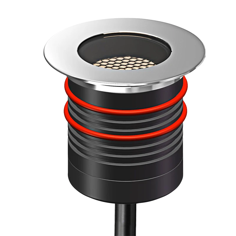 IP67 DC24V 1W 3W 5W 7W 9W Наружное светодиодное освещение на палубе для наземной подъездной дороги, алюминиевые подземные светильники