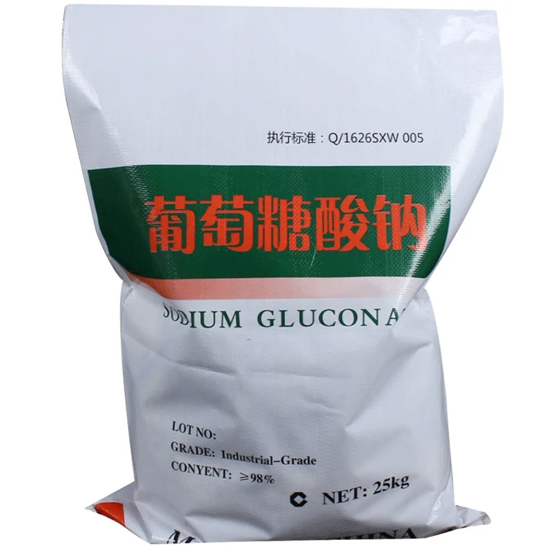 Crystalline Powder Gluconate Sodium Hot Sale High Quality Industrial Grade White Water Treatment Chemicals 208-407-7 527-07-1