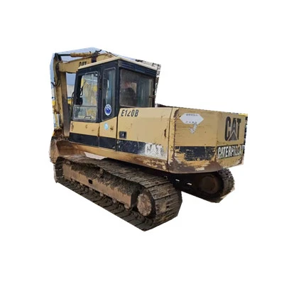 Оригинальный гусеничный экскаватор среднего размера Cat E120b с двигателем и