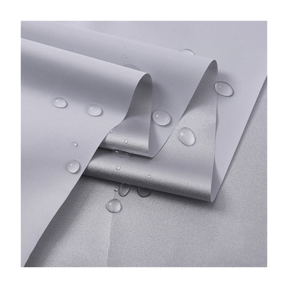 210D 100% Polyester Manufacturer wholesale direct sales windproof polyester taffeta PU coated fabrics for lining