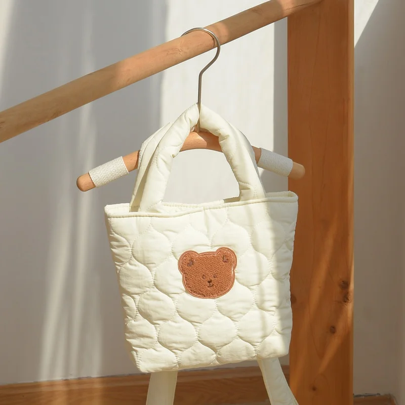 Custom Logo Women Ladies Cotton Large Capacity Handbags Bags Packaging