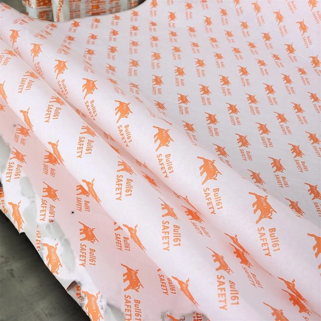 Fashionable Colored Sheet Paper With Custom Print Logo Tissue 17gsm Wrapping Paper For Trending Products Packaging Clothes Gift