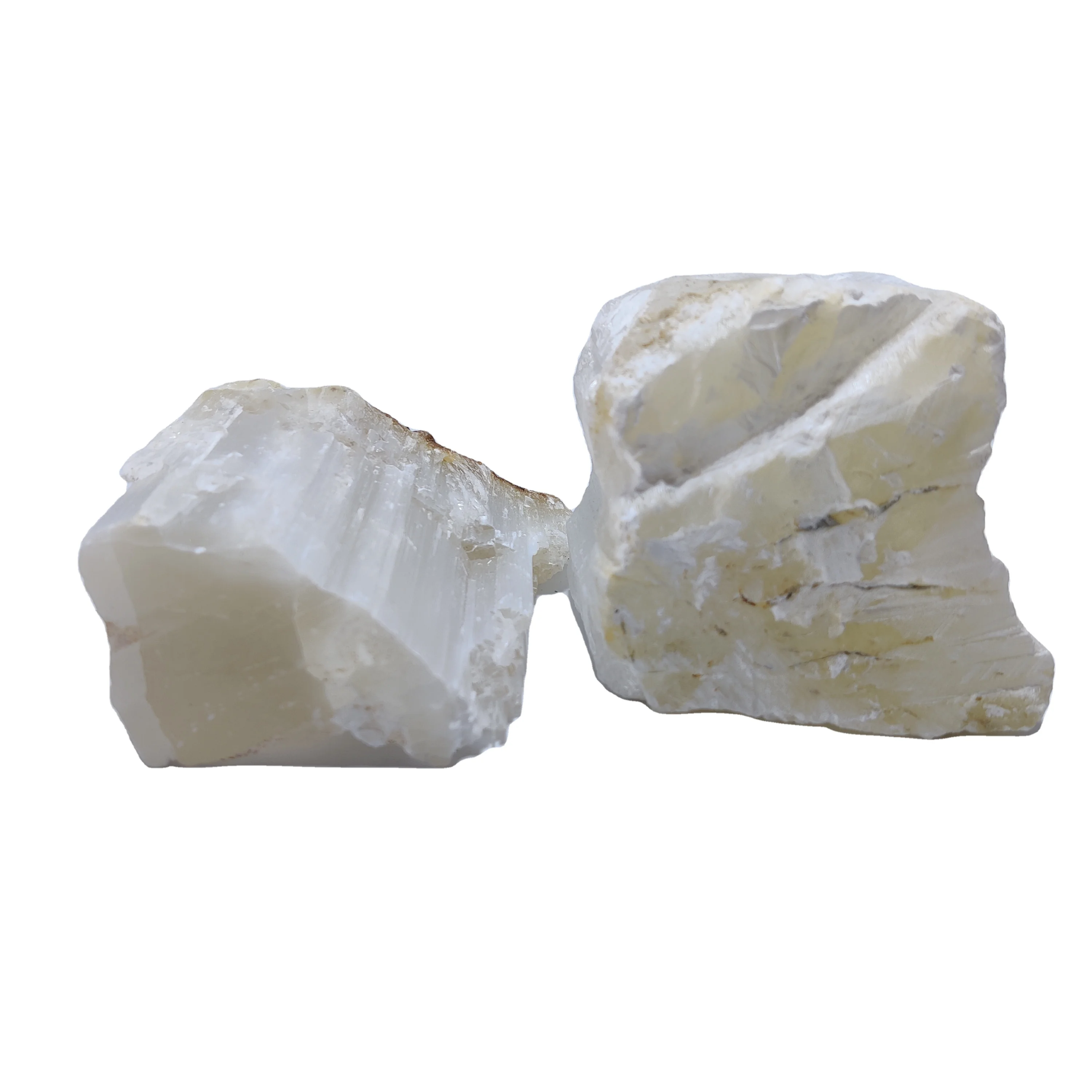 Natural Crystal Rough Stone Selenite Crystal Wand Crystal Quartz Point For Fengshui Decoration