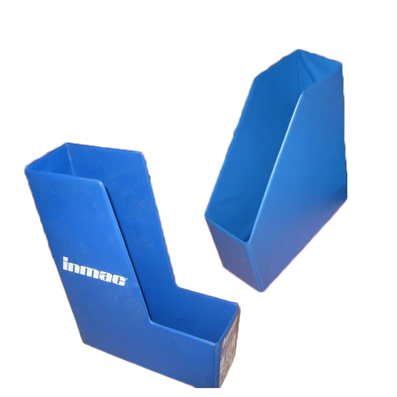 Sturdy Desktop File Folder Book Magazine Holder Desk Document PVC Vertical Storage Organizer Stand Shelf Rack