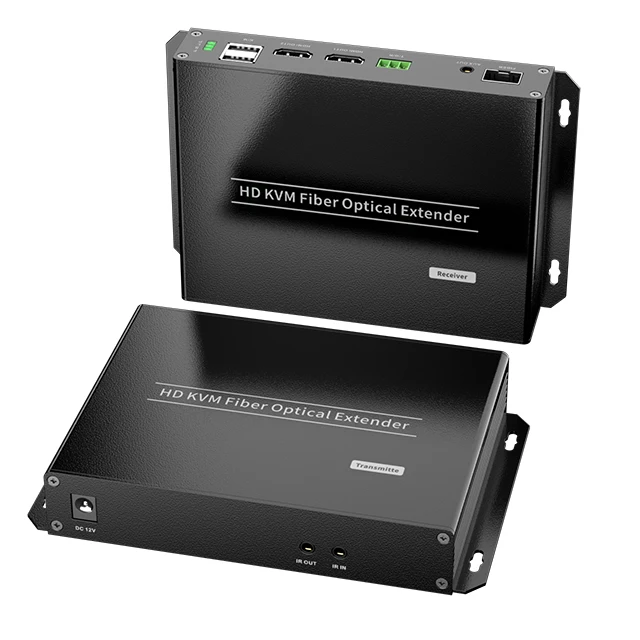 4K60HZ поддержка IR HDMI Loop Out удлинитель волоконно-оптический конвертер