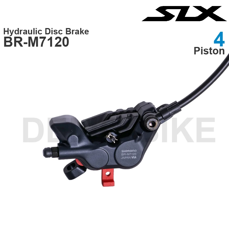 SHIMANO SLX M7100 Гидравлический тормозной комплект BL-M7100 рычаг BR-M7120 4 поршневых тормозов с колодками для MTB Bike оригинальные запчасти