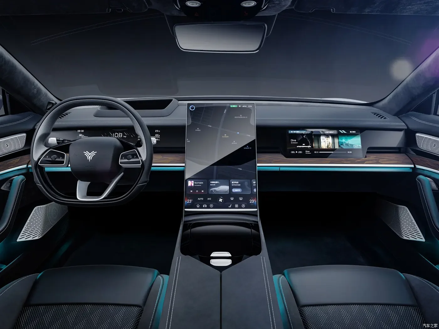 Китайский Новый электрический автомобиль Neta S 2024 расширенный диапазон 1160 выпуска седан большой дальности 5-местный энергетический для продажи в наличии