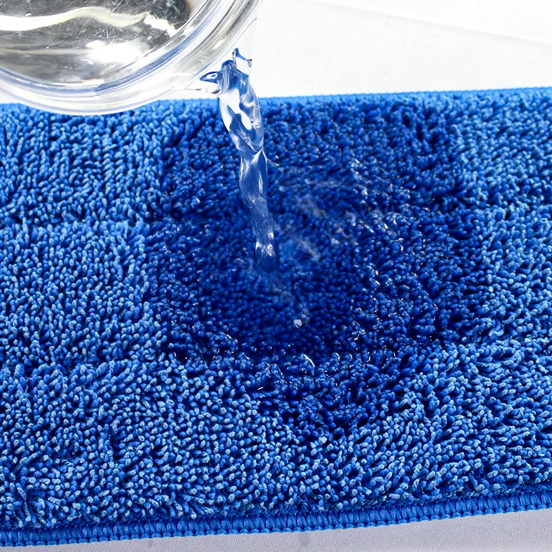 Custom Industrial Super Absorption Wet and Dry Microfiber Blended Twisted Wet Mop for Commercial Floor Cleaning