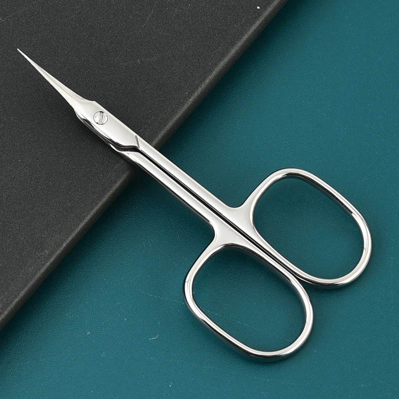Online Hot Sale stainless steel Professional High precision Dead Skin Remover Cuticle Scissors beauty scissors Tool