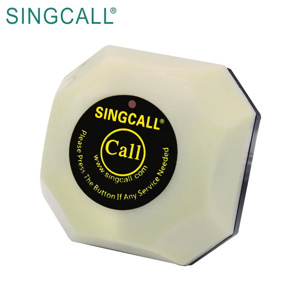 SINGCALL restaurant order device wireless waiter calling button
