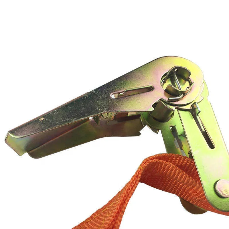 Lashing Car Cargo Ratchet Strap Tie Down Belt Equipment Truck Tension Rope Motorcycle Bike Transport Strong Luggage Tow Bag