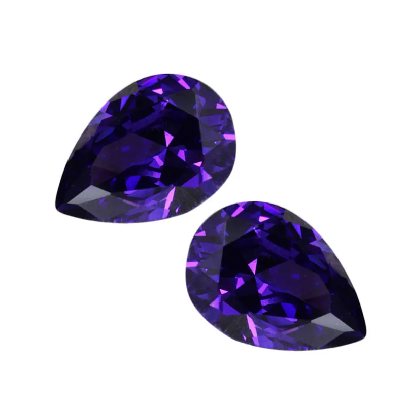 Cheap Price High Quality Pear Cut Color Preciosa Mystic Zirconia Cubic Zirconia CZ Stone Bulk Loose Stones Wholesale Price
