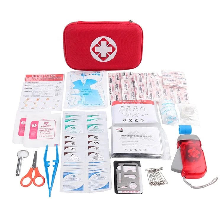Hot Sell Medical Equipment Storage EVA Case Travel First Aid Kit Emergency First Aid Kit Box