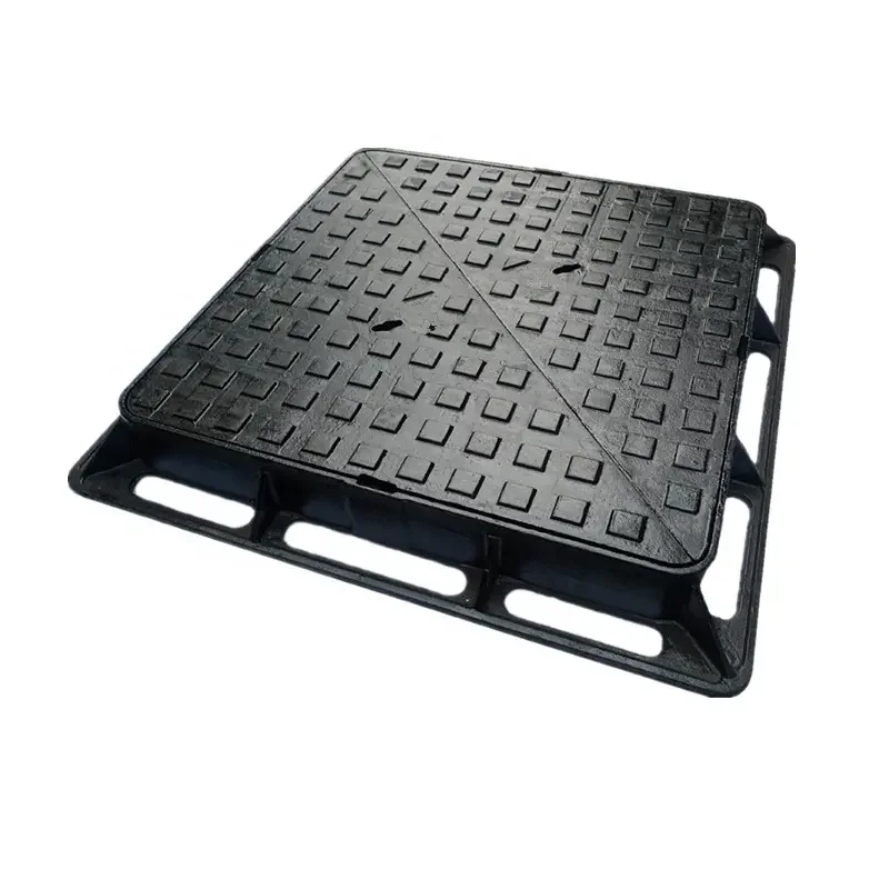 Basic Customization Ductile iron en124 c250 d400 e600 f900 square and round manhole covers
