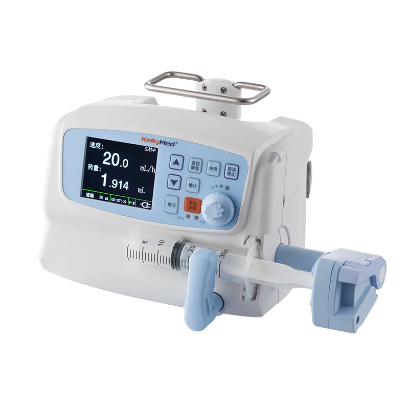 Medical Equipment Adjustable Rate Medcaptain Syringe Pump Tci Pump