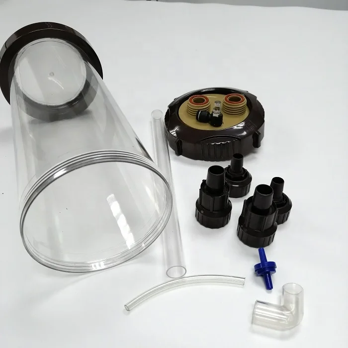 Plastic Aquarium Tank External Pre Filter CO2 reactor