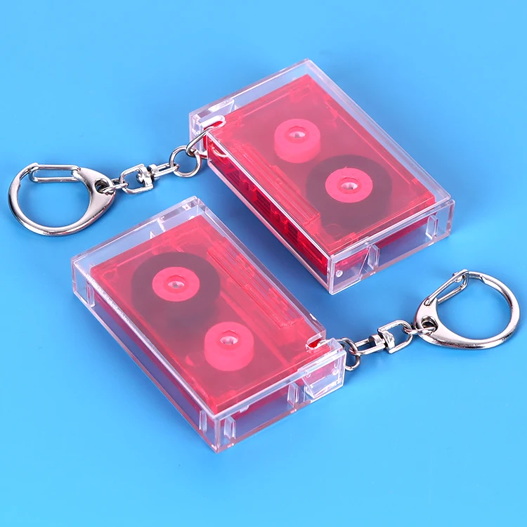 YUZMEI Mini Vinyl Record Box CD Jewel Case Personalized NFC CD Album Keychain Pendant Musical Jewelry Box Music Lovers