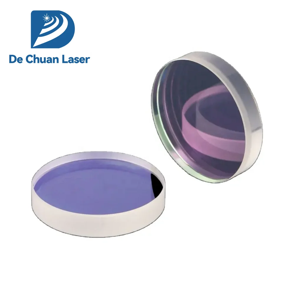 Dechuan Optical Fused Silica Laser Protective Windows Lens 27.9 * 4.1 1-6KW For Fiber Laser Cutting Head Spare Parts