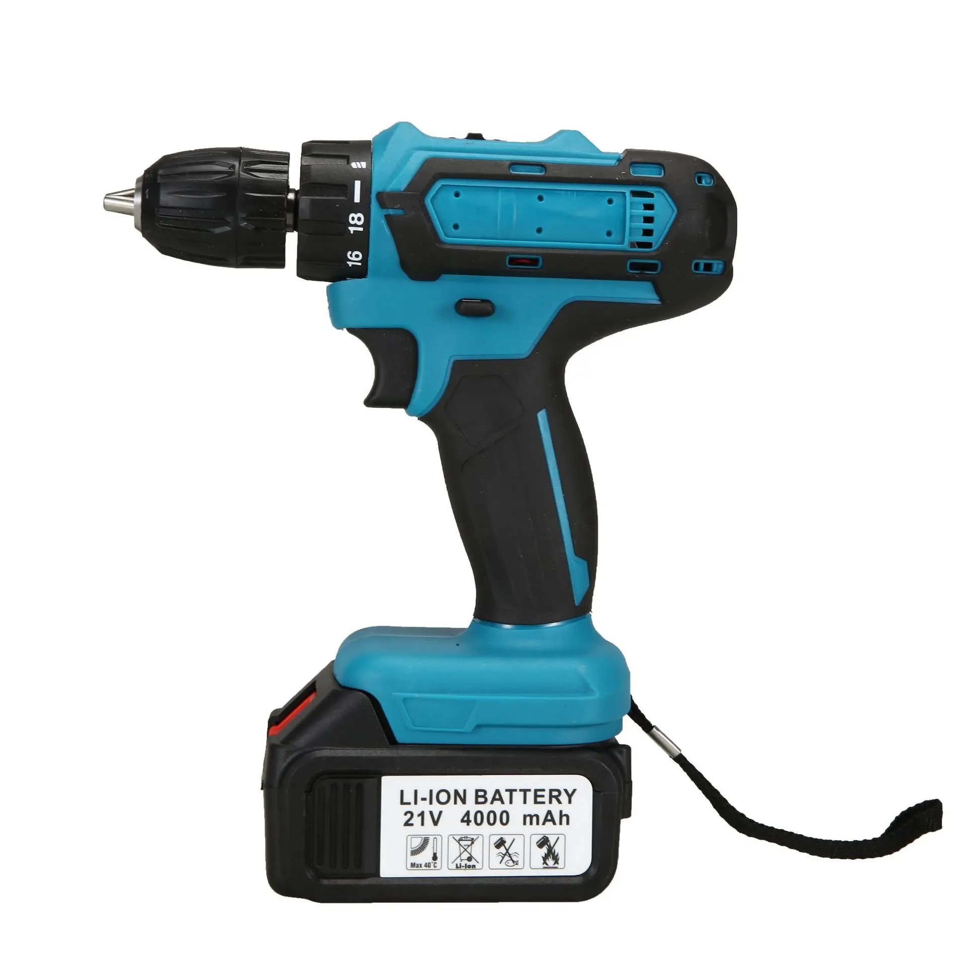 Lithium electric impact drill Angle grinder electromechanical drill wrench four-piece set brushless lithium electric tool set