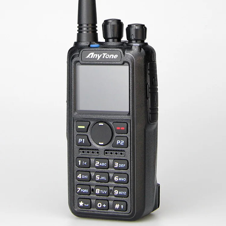 Двухдиапазонный цифровой двухсторонняя радиоустановка Anytone AT-D878UV плюс с 200000 контакты DMR радиолюбителей