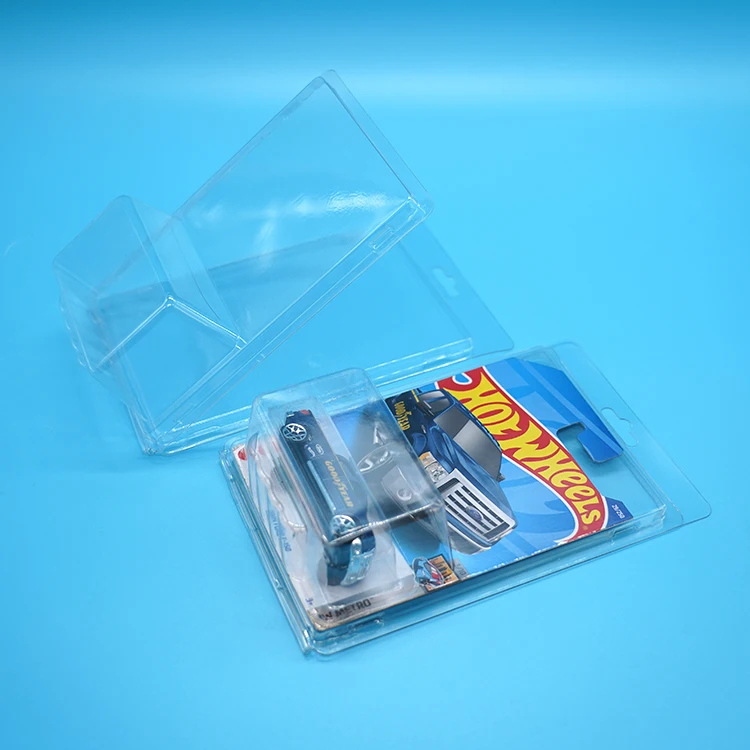 In Stock Hot Wheels Protector De Hotwheels Blister Display Case For HotWheels Mainline Series Matchbox Car Packaging