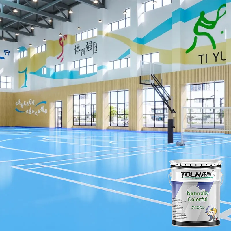 Trailer Coating External Paint Concrete Exterior Epoxy Tennis Court Flooring Wickes Textured Floor