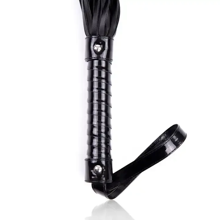 PU Leather Slave Spanking Whip Flogger Paddle Fetish BDSM Couple Sex Game Adult Erotic Toys